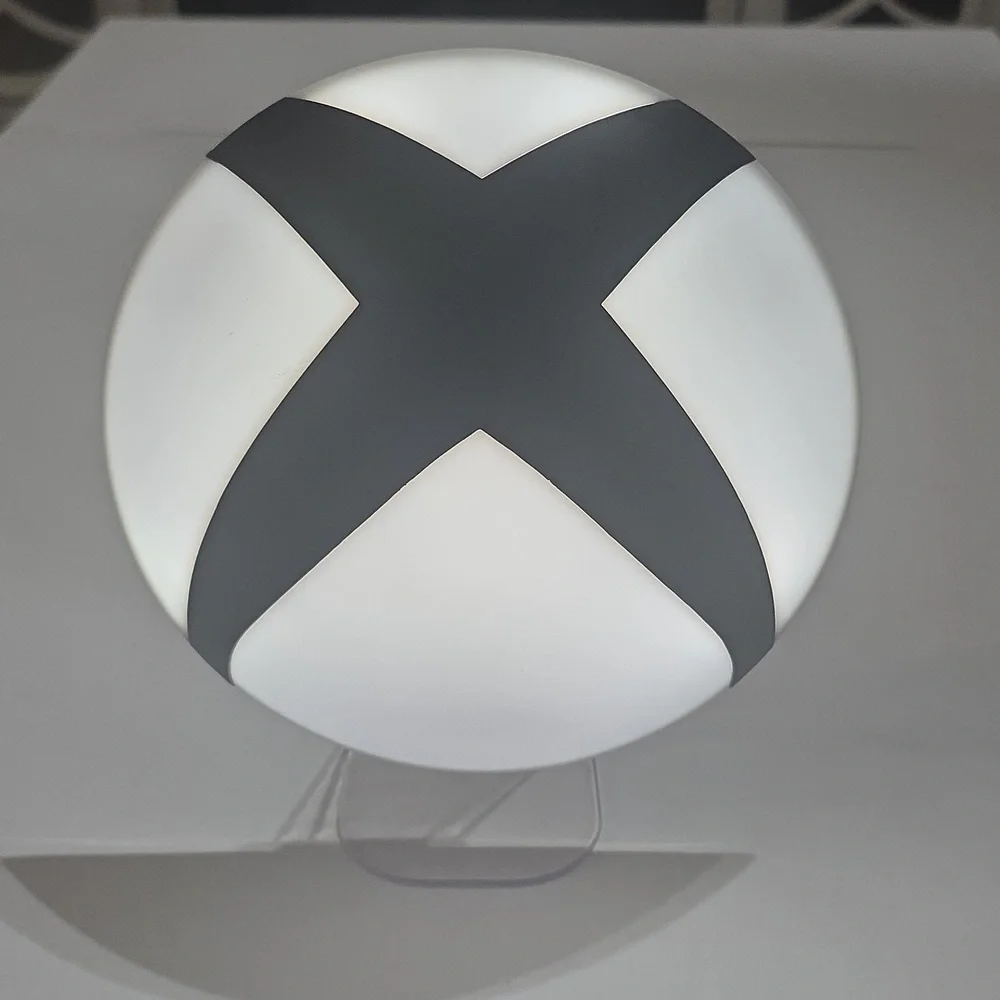 Light Up Xbox Logo With Stand